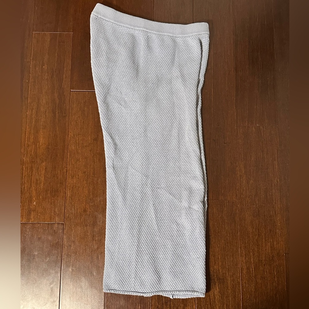 Free People Beach Hailee Sweater Pants Heather Gray Blue Women’s Size S - Picture 4 of 9